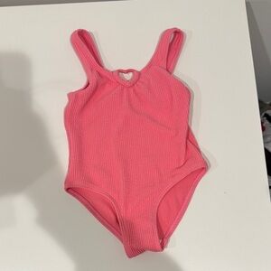 Zara Kids Pink One Piece Swimsuit